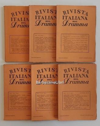 Rivista italiana del dramma (annata completa 1937)