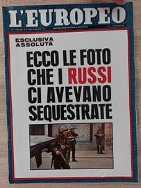 Rivista vintage d'epoca L'Europeo 1968
