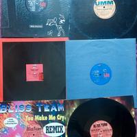 Lotto 6 dischi dance anni 90 x Francesco