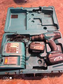 KIT Makita BHP453 Trapano avvitatore+Valigetta 