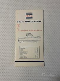 Uso e manutenzione riva sport fisherman