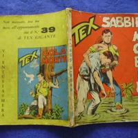 TEX numero 38 SPILLATO "Sabbie Mobili" 1 edizione