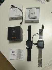 Smartwatch e cuffie x-power