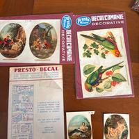 decalcomanie decorative anni 70