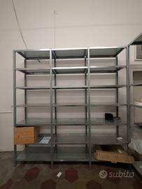 scaffale acciaio zincato