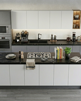 CUCINA LINEARE CUCINE CON ISOLA MOBILI DI QUALITA'