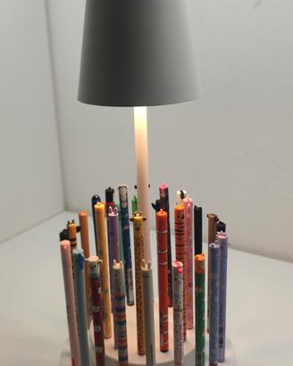 lampada lume porta penne legami . collezione 