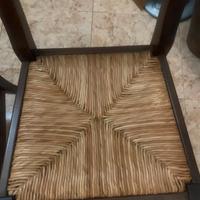 sedie in legno massello