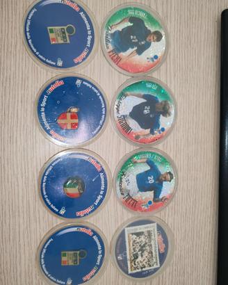 GUDGET NUTELLA CALCIATORI, FRANCOBOLLO SPILLE