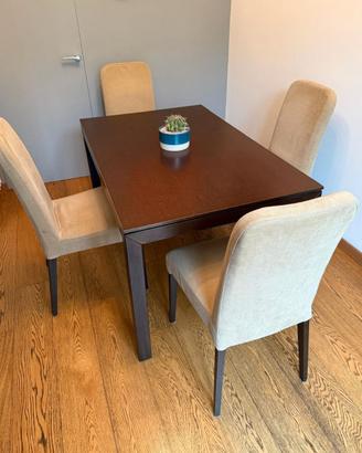 TAVOLO CALLIGARIS 86X130-190