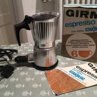 Moka elettrica espresso Girmi vintage anni 70