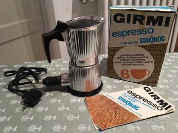 Moka elettrica espresso Girmi vintage anni 70
