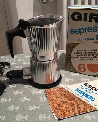 Moka elettrica espresso Girmi vintage anni 70
