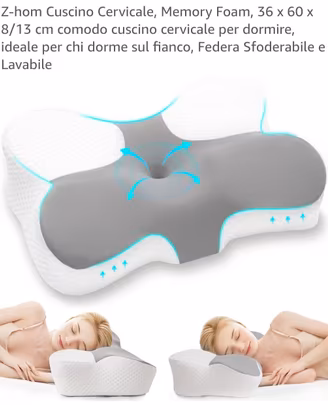 cuscino cervicale in Memory foam
