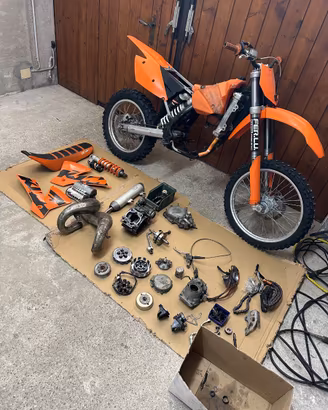 smembro per ricambi ktm sx exc 125 150 200