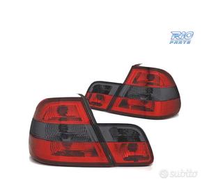FARI POSTERIORI BMW E46 99-03 COUPE ROSSO FUMO