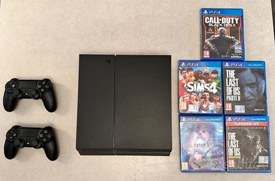 PS4 Fat 1TB + 2 pad originali + 5 giochi