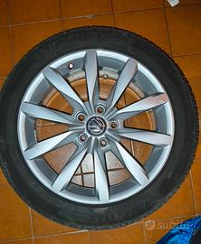Cerchi in lega Volkswagen da 17 + gomme