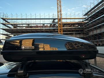 Baule box tetto auto 340 litri