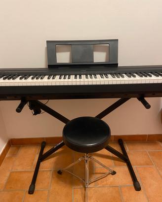 Tastiera pianoforte Yamaha P45 88 tasti pesati