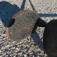 Antica piastra per dolci