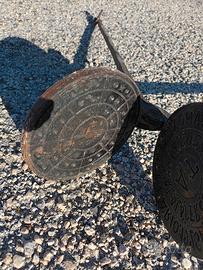 Antica piastra per dolci