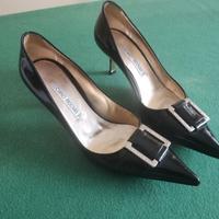 Scarpe vernice nera Luciano Padovan nr 39