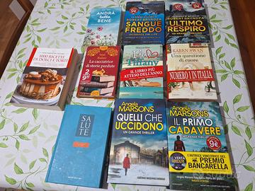 10 Libri thriller - romantici, ritiro a Pomezia