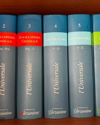 Enciclopedia l’Universale le Garzantine