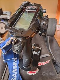 sanwa mt44 2.4ghz + lipo e borsa+rx 