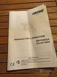 motosega Echo cs- 351 Wes