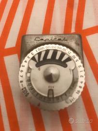 Esposimetro Fotografico Capitol Vintage