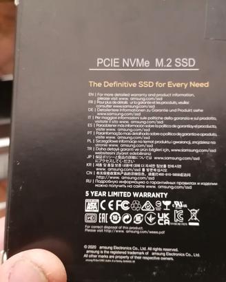 schede di memoria 4T PCIE NVMe M. 2 SSD