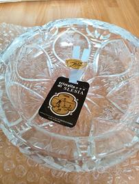 posacenere svuota tasche cristallo di Slesia 