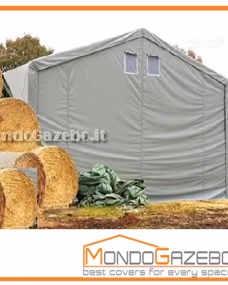 5x10 Gazebo Tendone 10x5 capannone camper