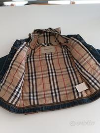 giubbino jeans burberry bambino/a