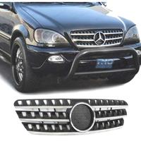 GRIGLIA MERCEDES CLASSE ML W163 98-05 NERO-CROMATO