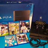 Console PS 4 da 1 tb completa di scatola + giochi