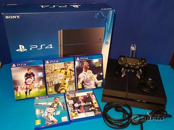Console PS 4 da 1 tb completa di scatola + giochi
