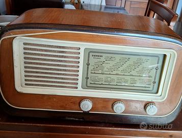 radio d'epoca Siemens