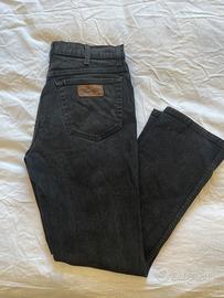Jeans wrangler  texas stretch nero/W34L32(tg.48)