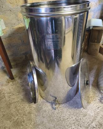 BOTTE PER VINO IN ACCIAIO 200 litri