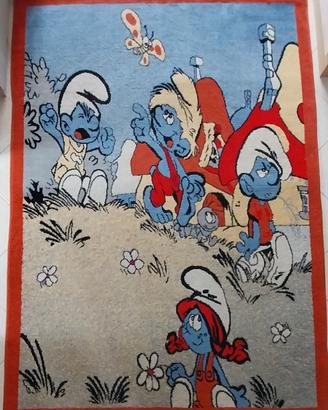 Tappeto Puffi 133 × 190 cm