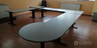 Scrivania componibile + armadio ufficio