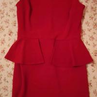 Vestito tubino rosso