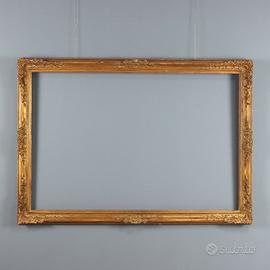 Cornice Specchio in Legno dorato - XX Secolo