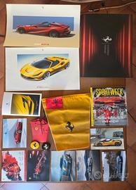 collezione FERRARI libri, icone  annuari ecc..