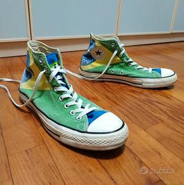 Converse All-Star Alte Bandiera Brasile