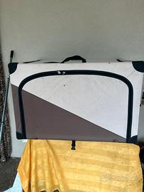 Kennel x cani di grossa taglia pieghevole