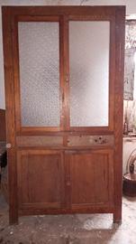 Antico stipo a muro completo 